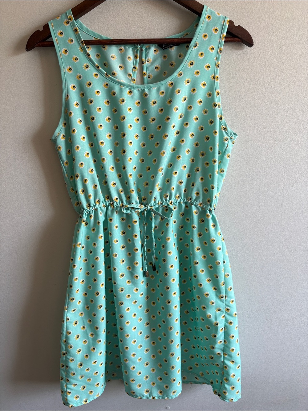 Indulge Mint Daisy Dress Large